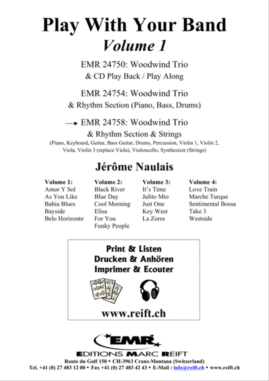Play With Your Band Volume 1 Woodwind Trio scores gallery preview page 2