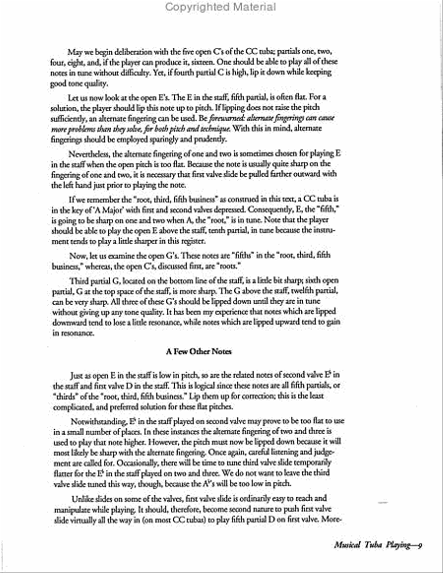 Musical Tuba Playing Tuba scores gallery preview page 10