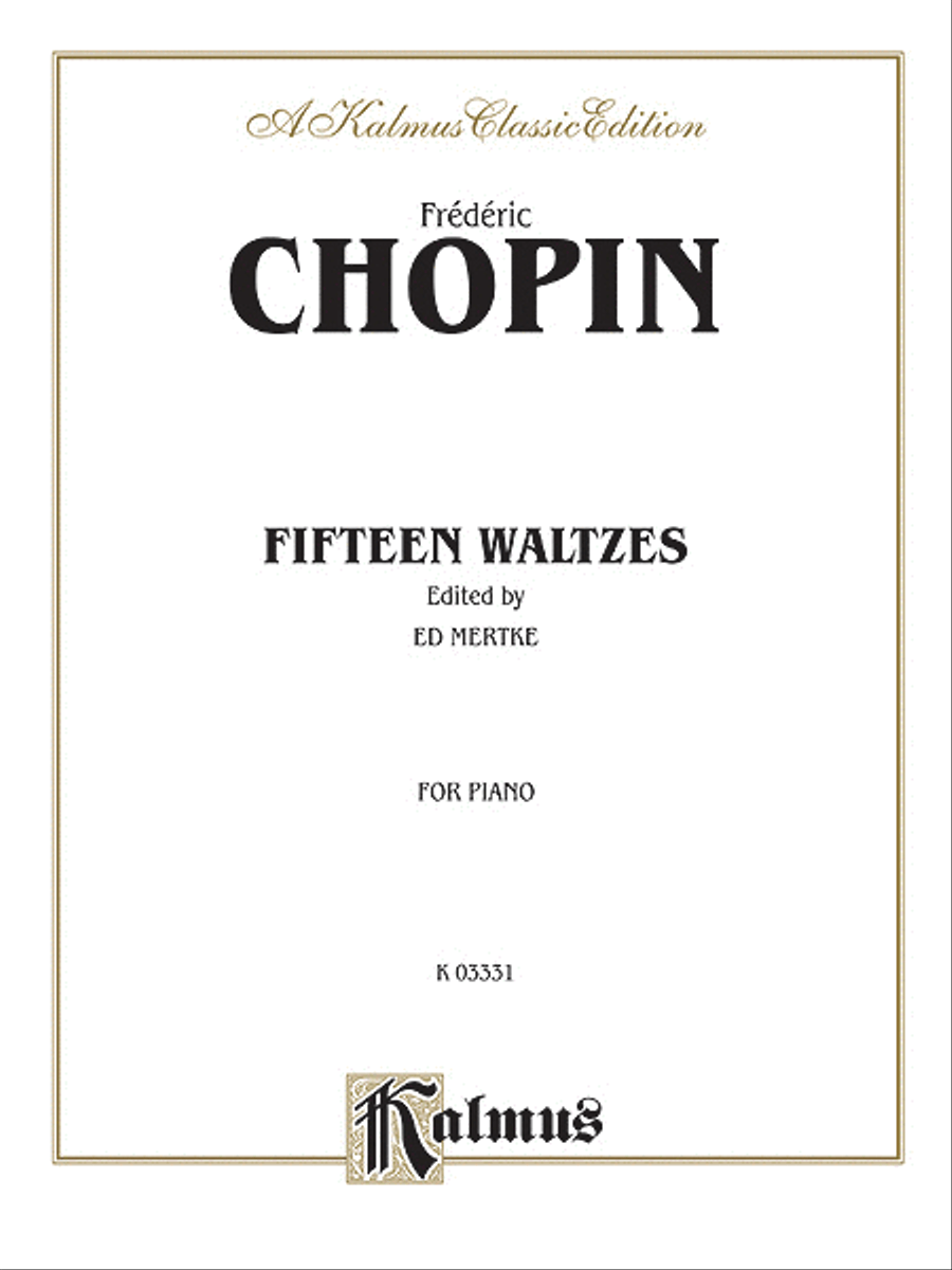 Waltzes Waltzes Piano Solo scores gallery preview page 1
