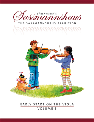 Book cover for Early Start on the Viola, Volume 3
