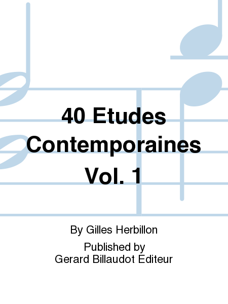40 Etudes Contemporaines Vol. 1