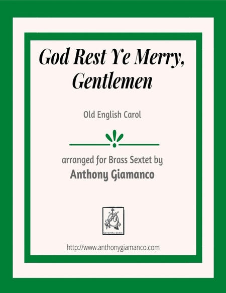 God Rest Ye Merry, Gentlemen - Brass Sextet image number null