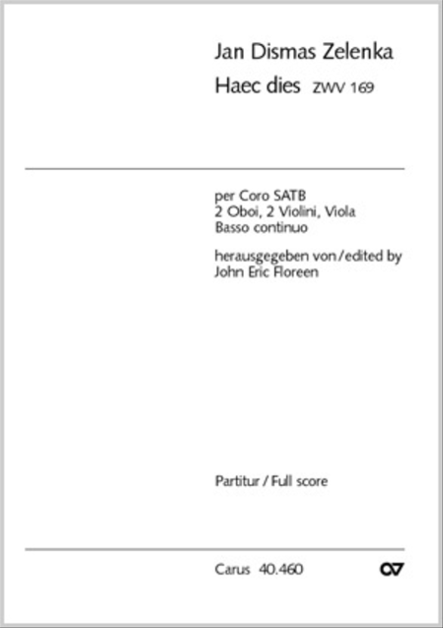 Haec dies 4-Part scores gallery preview page 1
