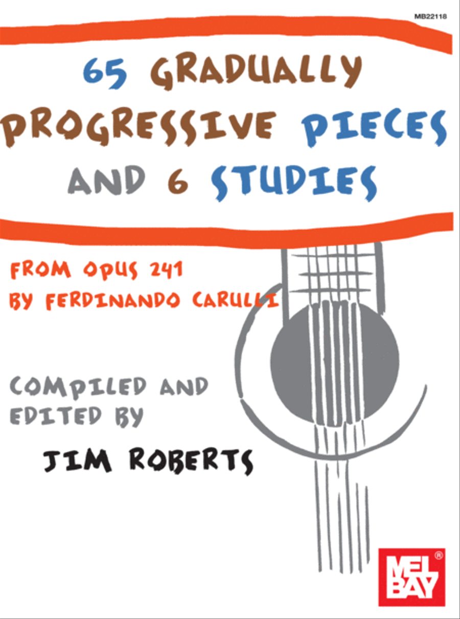 65 Gradually Progressive Pieces and 6 Studies Lute scores gallery preview page 1