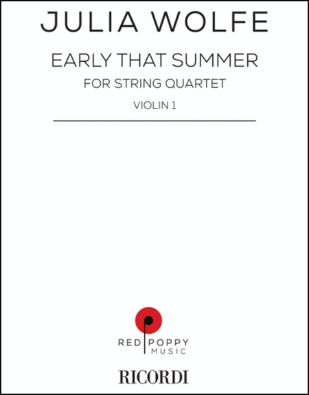 Early That Summer (set of parts)