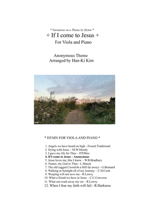 Book cover for If I come to Jesus (For Viola and Piano)