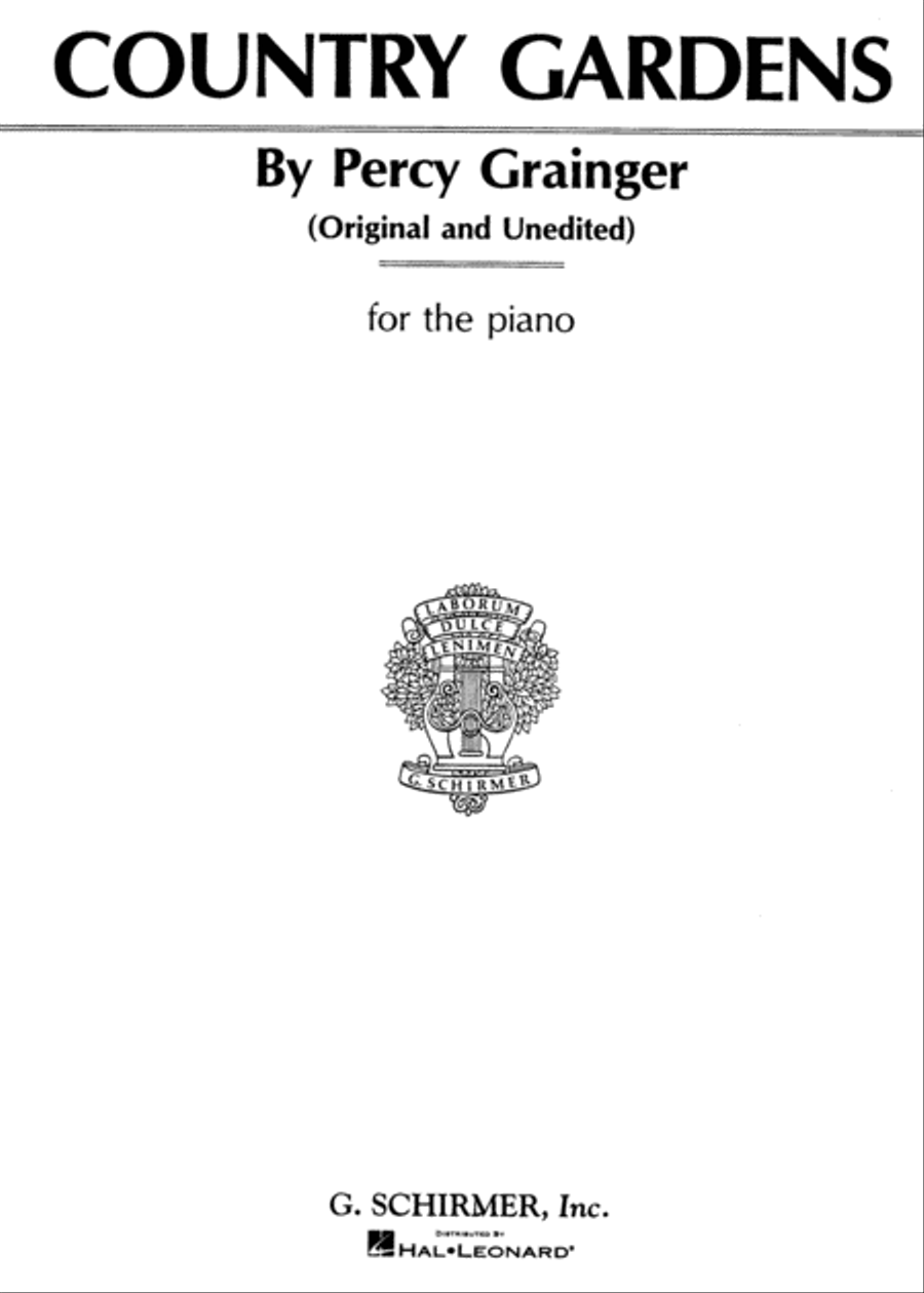 Country Gardens Piano Solo scores gallery preview page 1