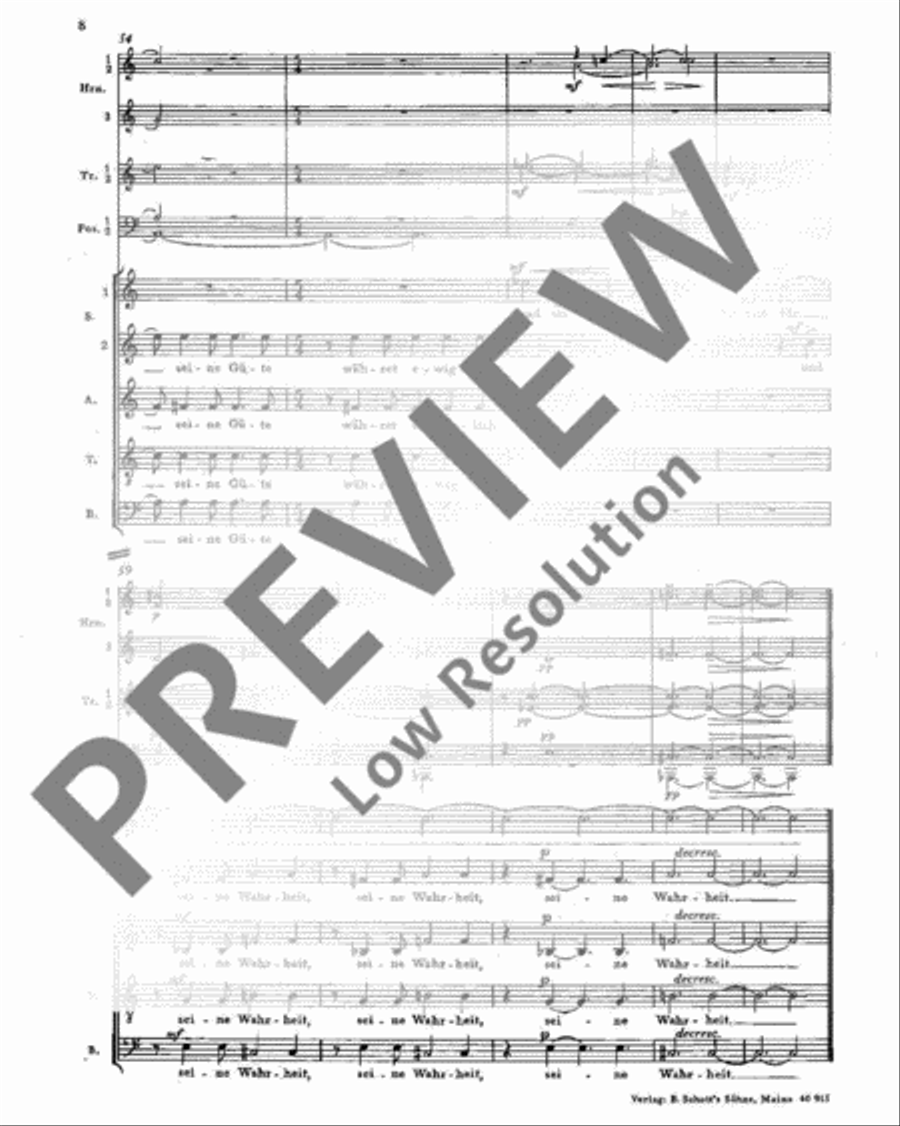 Der 100. Psalm SSATB scores gallery preview page 8