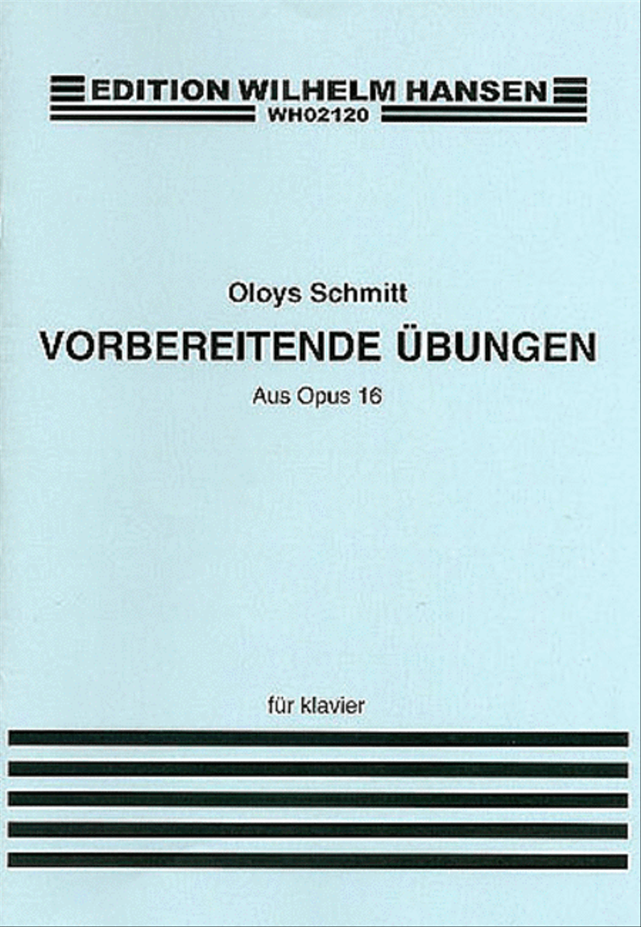 Aloys Schmitt: Vorbereitende Ubungen Op.16 Piano Solo scores gallery preview page 1