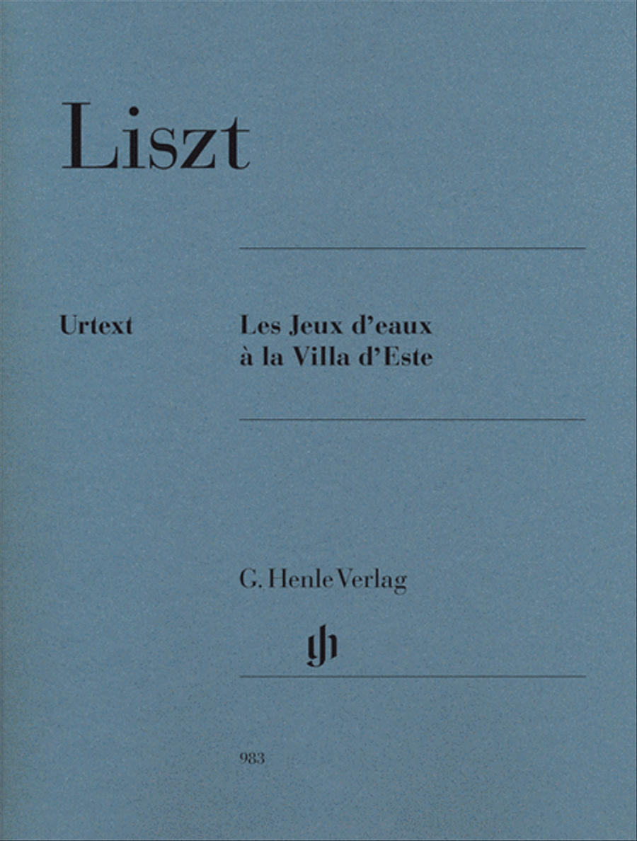 Les Jeux d'eaux à la Villa d'Este Piano Solo scores gallery preview page 1