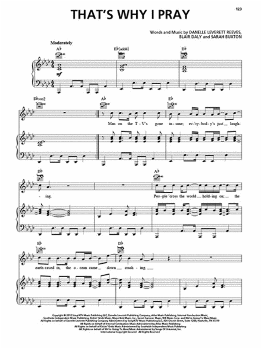Country Songs of Faith, Hope & Love - 2nd Edition Piano, Vocal, Guitar scores gallery preview page 5
