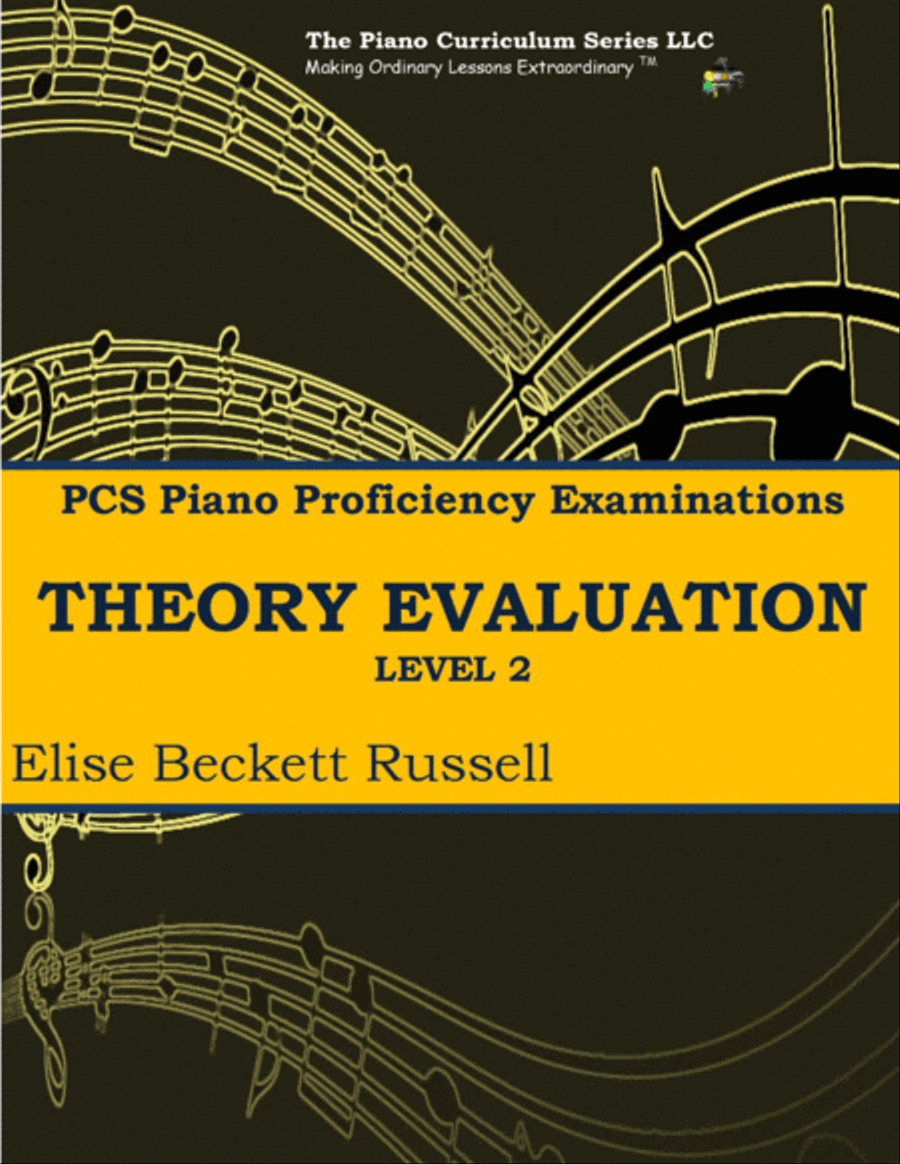 PCS Theory Evaluation-Level 2 Piano Method scores gallery preview page 1