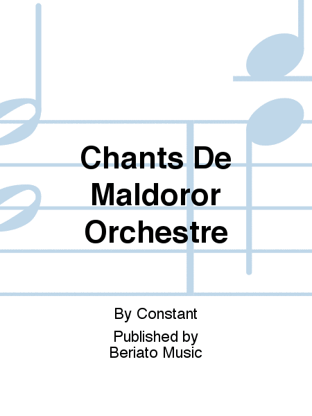 Chants De Maldoror Orchestre