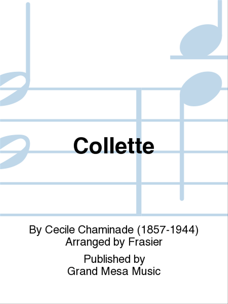Collette B-Flat Clarinet scores gallery preview page 1