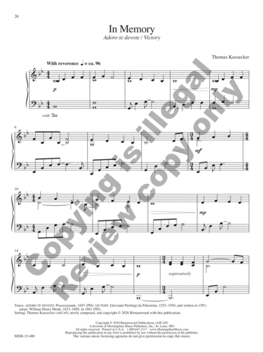 Easter Hope Piano Solo scores gallery preview page 10