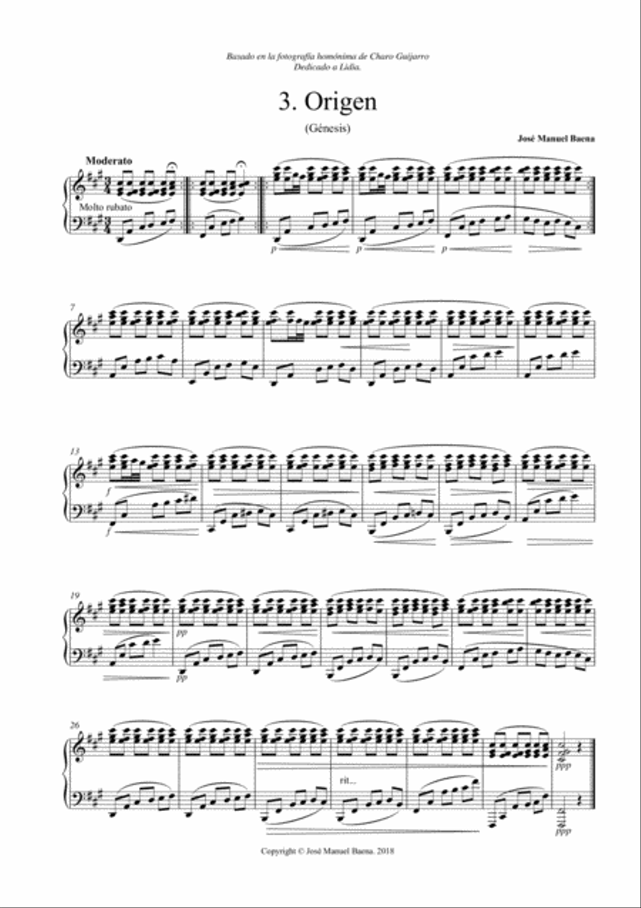 3.Origen Piano Solo scores gallery preview page 1
