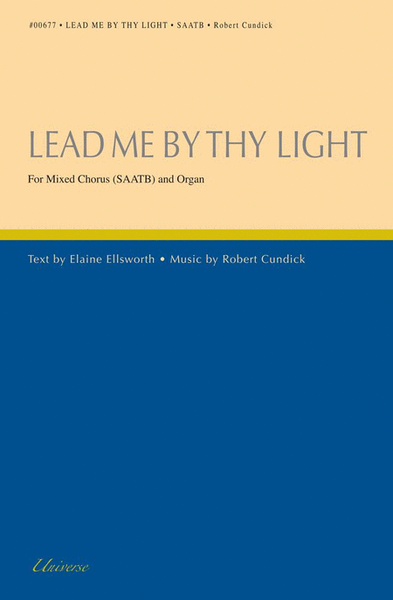 Lead Me By Thy Light - SAATB image number null
