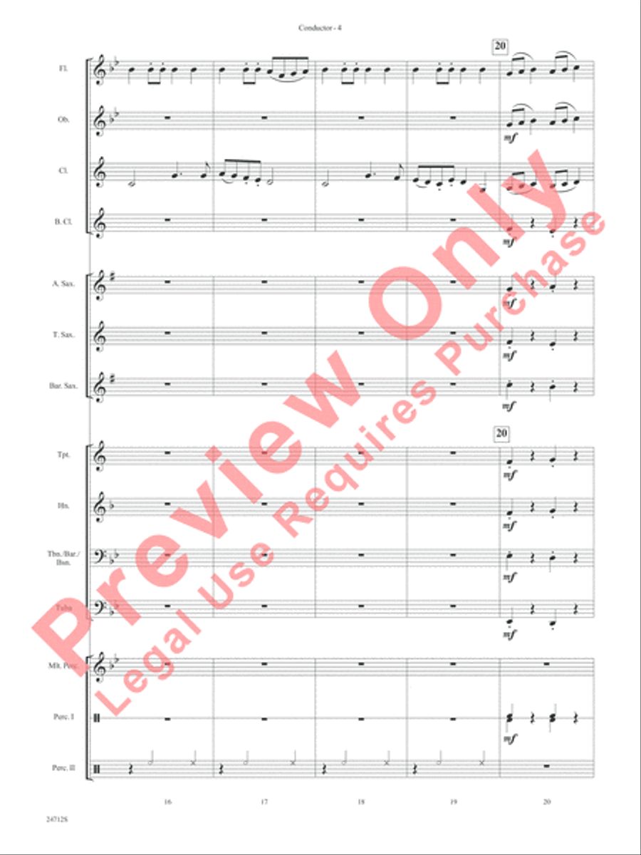 Chrysalis Chrysalis Concert Band scores gallery preview page 7