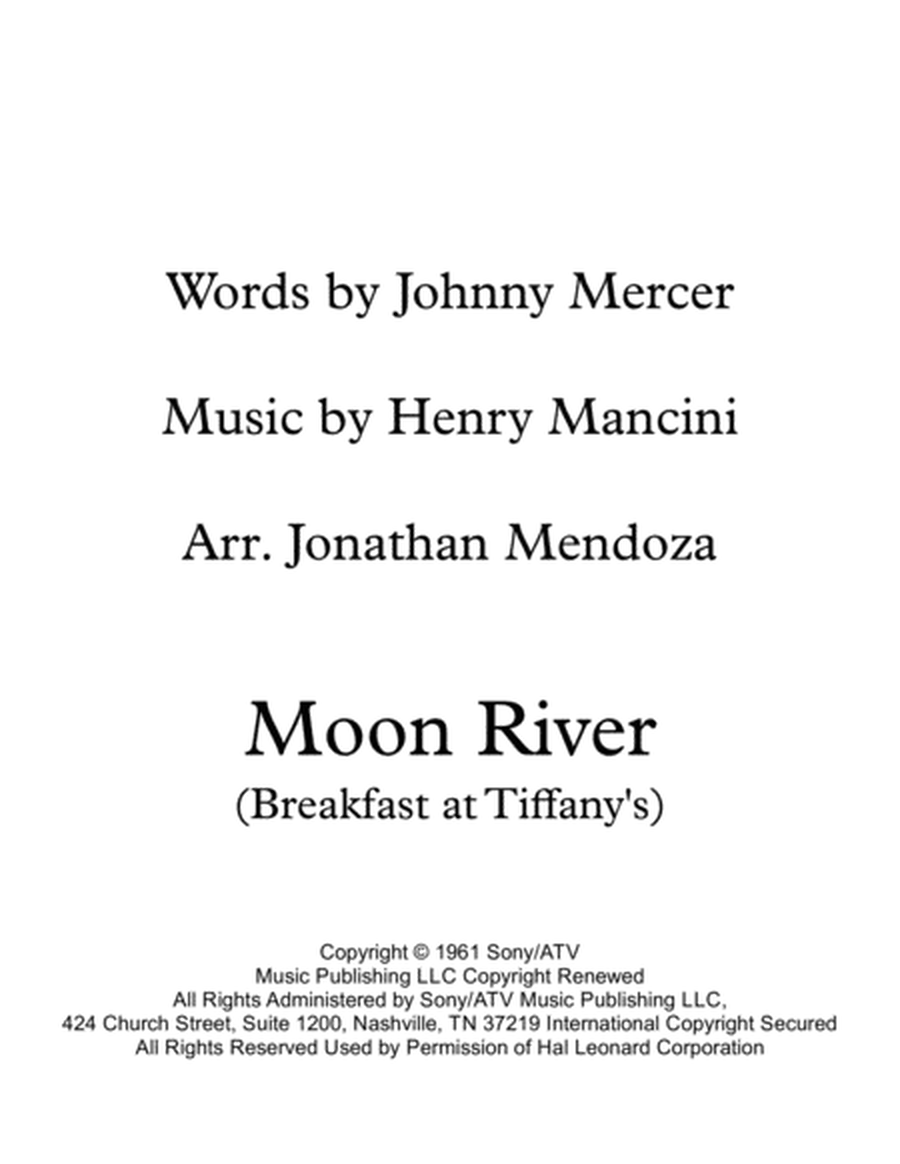 Moon River (Easy Piano with Chords and Vocal Score) Henry Mancini image number null