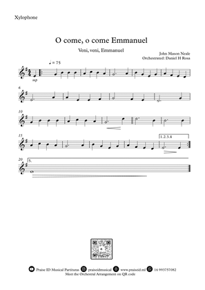 O come, o come Emmanuel - Veni, veni Emmanuel - Christmas Carol - Xylophone