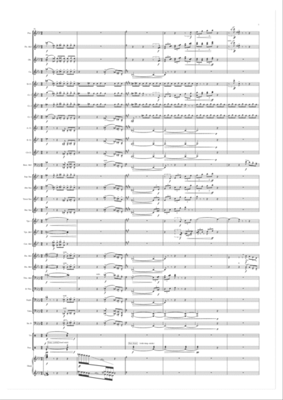 Sir Roger de Coverley Concert Band scores gallery preview page 3