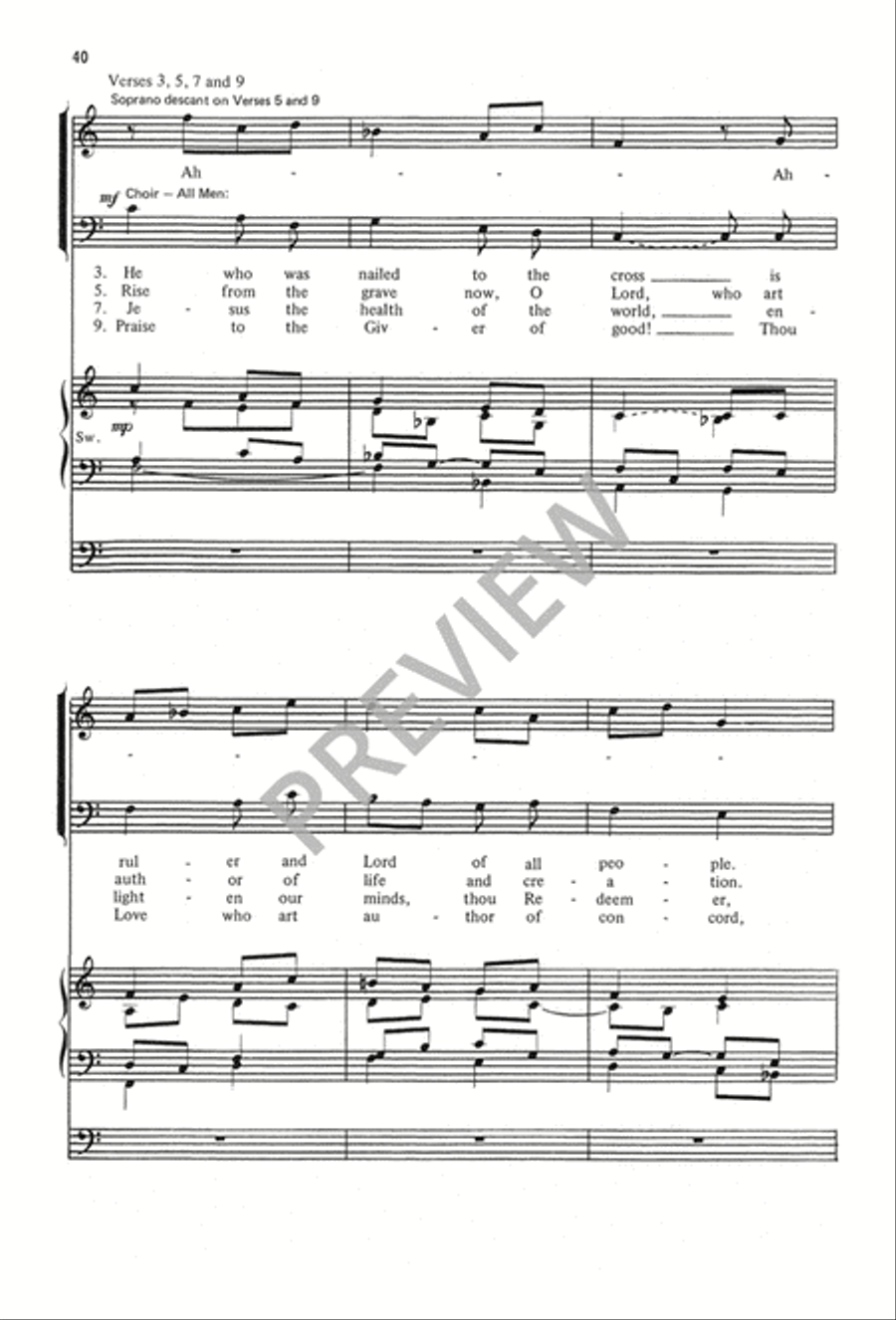The Calvin Hampton Hymnary 4-Part scores gallery preview page 44