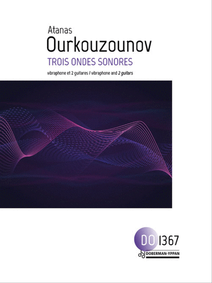 Trois ondes sonores Classical Guitar scores gallery preview page 1