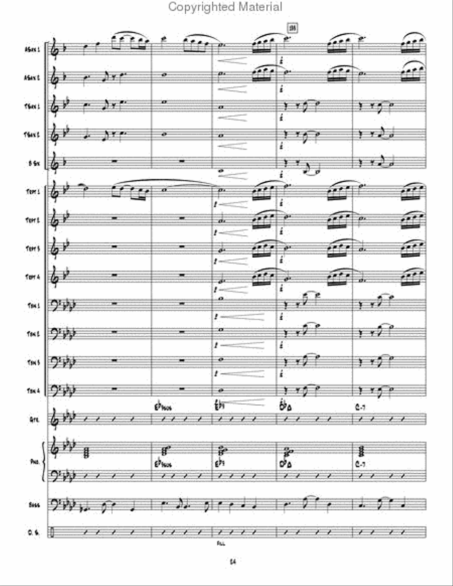 Captiva Island Jazz Ensemble scores gallery preview page 25