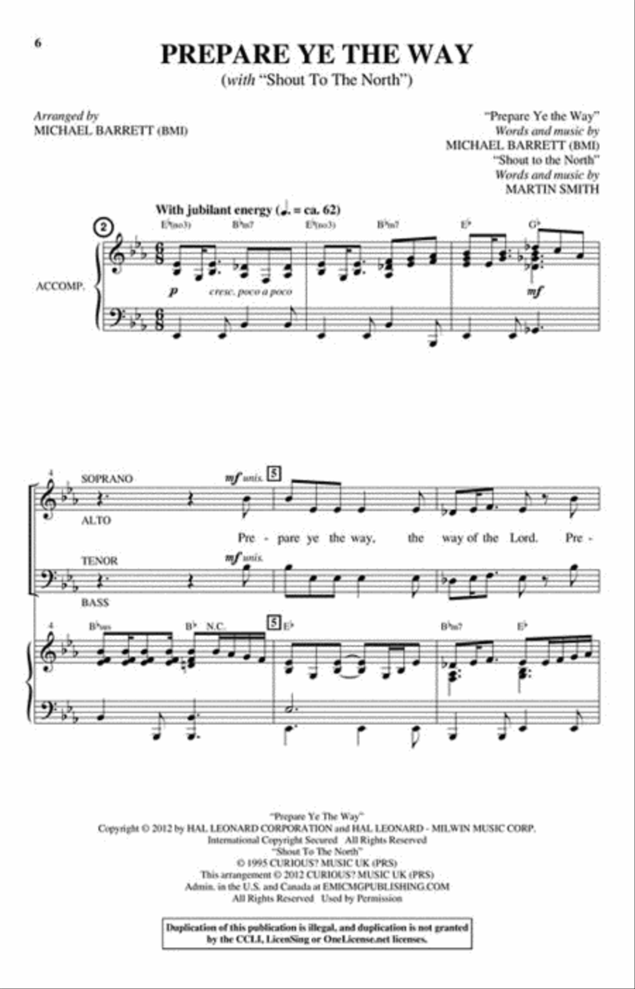 All Is Well Choir scores gallery preview page 2
