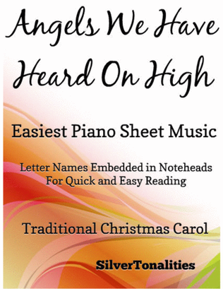 Angels We Have Heard On High Easiest Piano Sheet Music