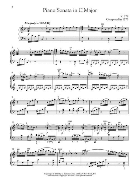 Piano Sonatas, Volume 1 – Schirmer Performance Editions