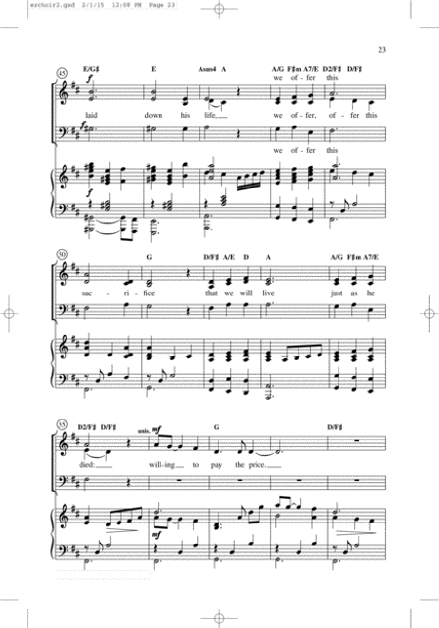 Easy Choir, Vol. 2 Easy Choir, Vol. 2 3-Part scores gallery preview page 21