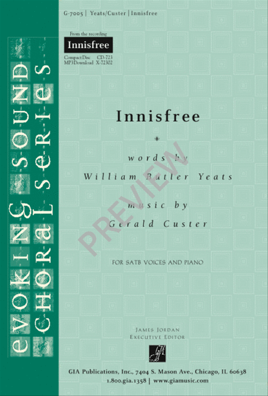 Innisfree - SATB edition Innisfree - SATB edition 4-Part scores gallery preview page 1