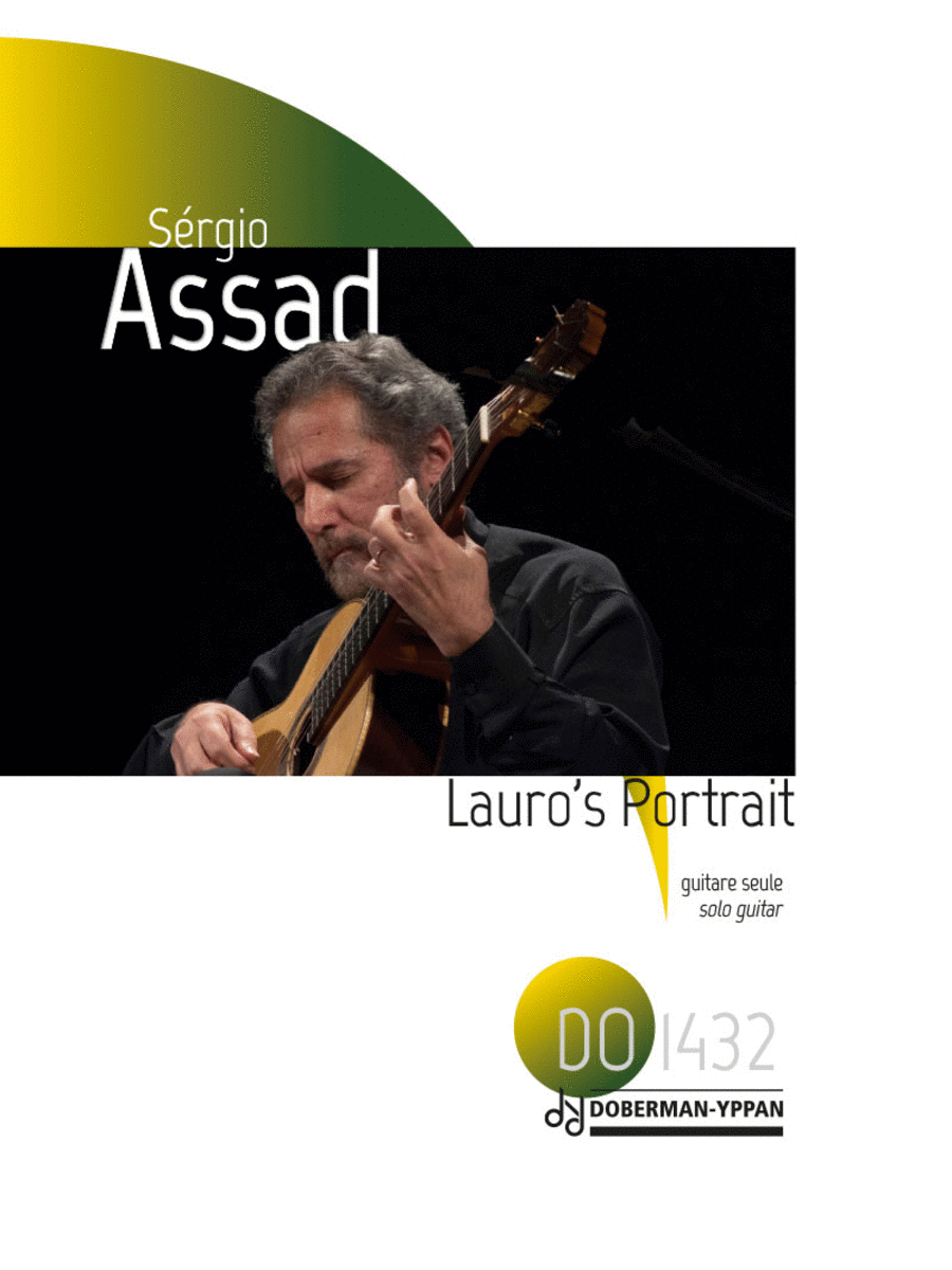 Lauro's Portrait Classical Guitar scores gallery preview page 1