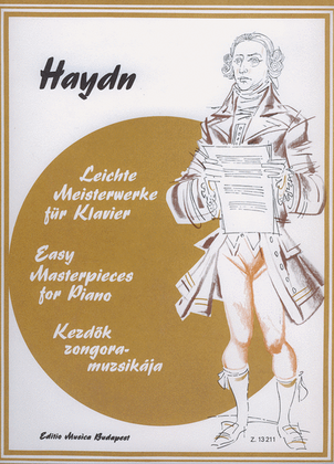 Book cover for Leichte Meisterwerke für Klavier Haydn