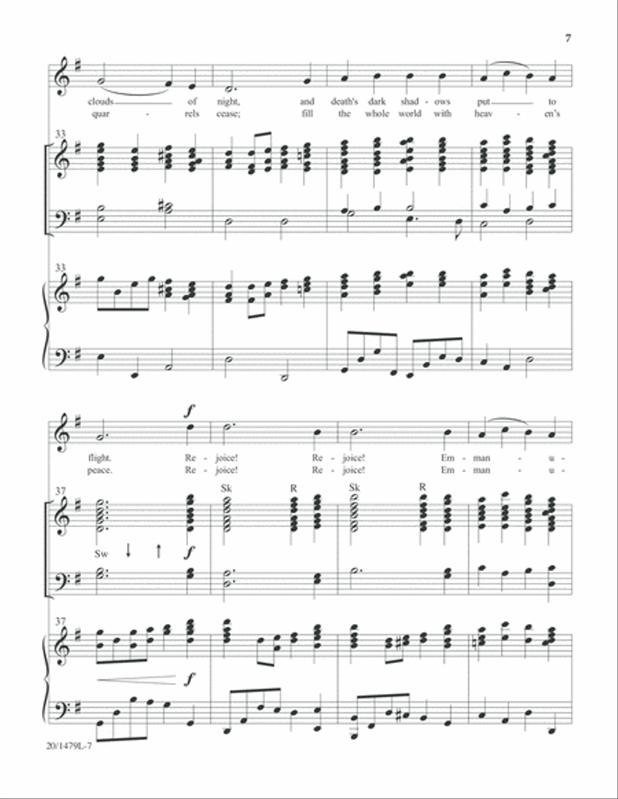 Christmas Carol Celebrations - Keyboard/Handbell Score 5-Octaves scores gallery preview page 8