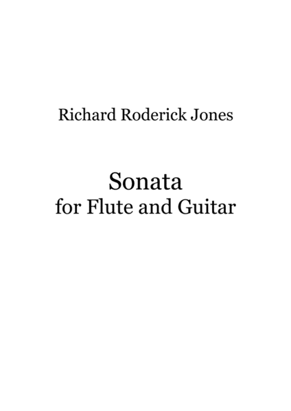 Sonata for Flute and Guitar image number null