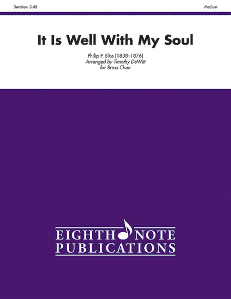 It Is Well with My Soul Small Ensemble scores gallery preview page 1