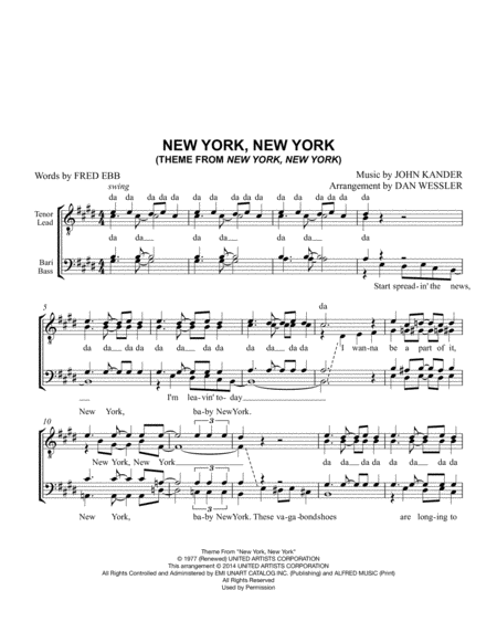 Theme From "new York, New York"