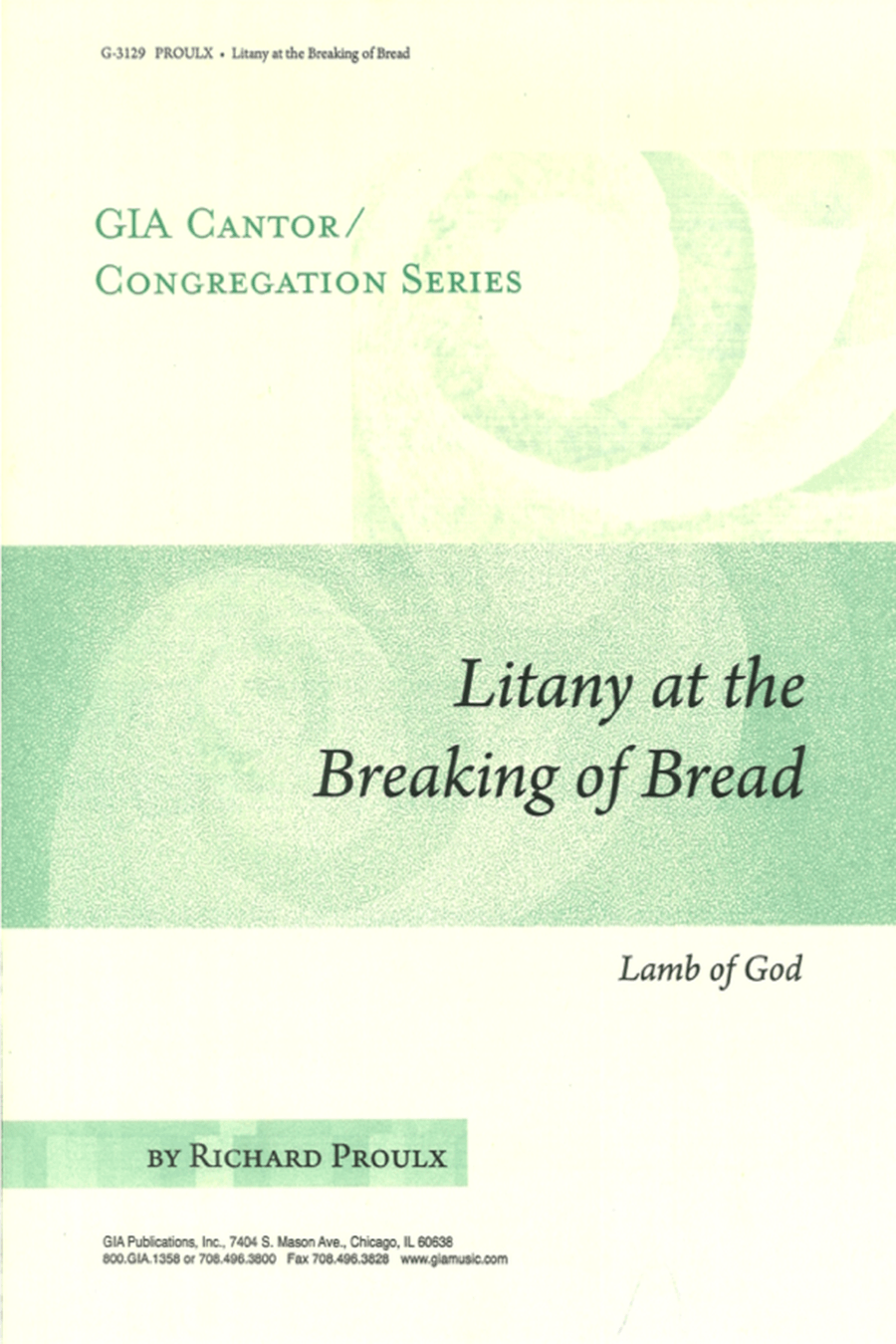 Litany at the Breaking of Bread