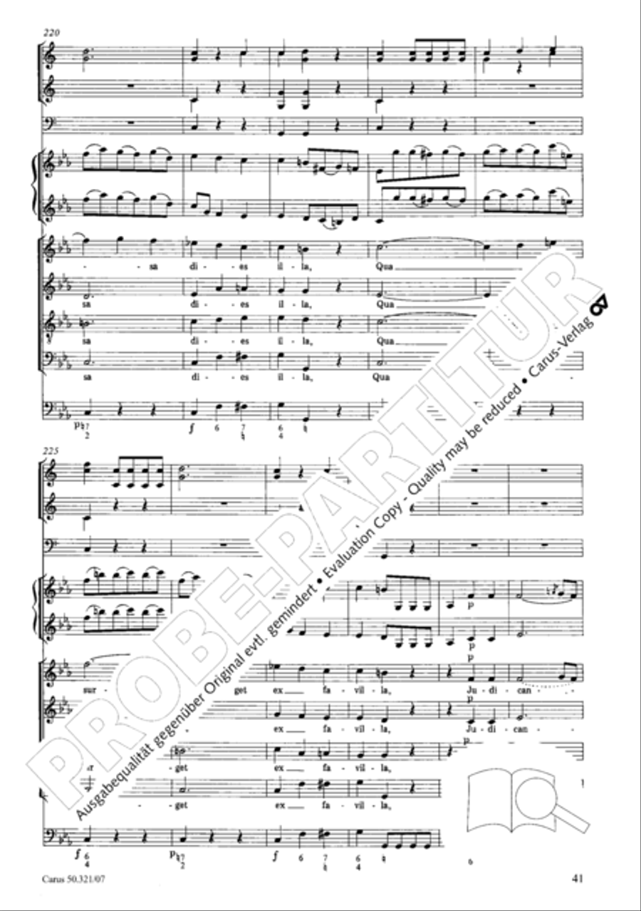 Requiem in C minor Requiem in C minor 4-Part scores gallery preview page 48