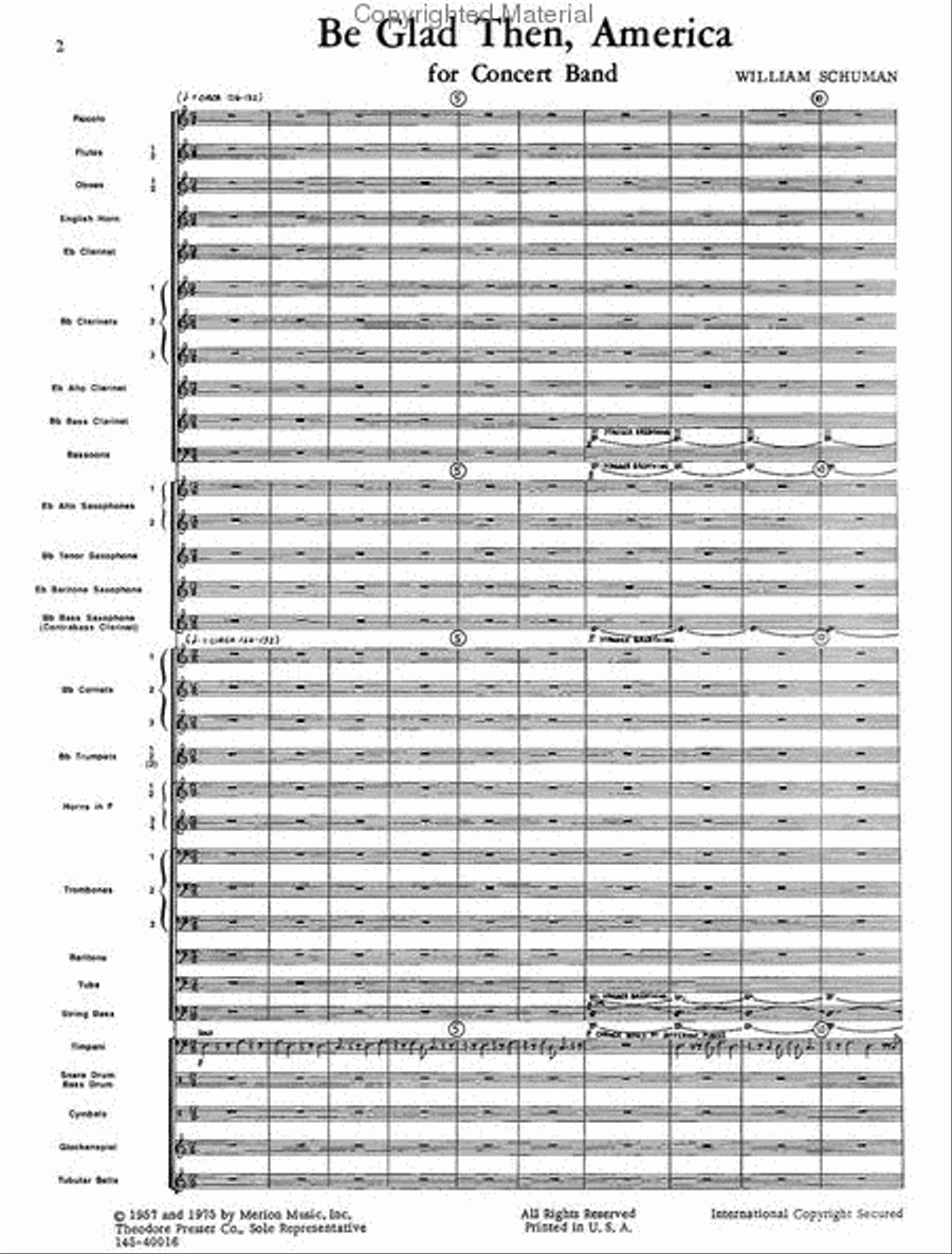 Be Glad Then, America Concert Band scores gallery preview page 2