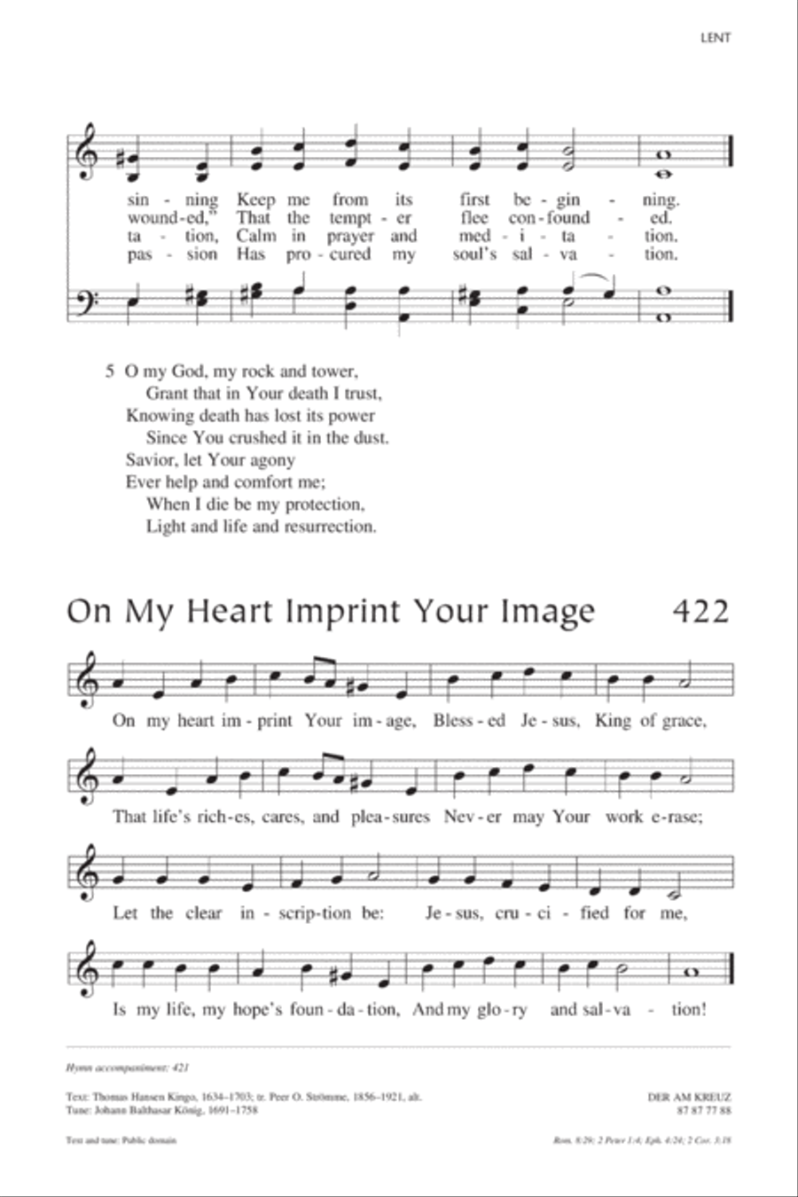 Lutheran Service Book: Personal/Gift Edition Choir scores gallery preview page 16