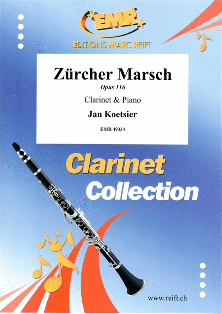 Zurcher Marsch Clarinet Solo scores gallery preview page 1