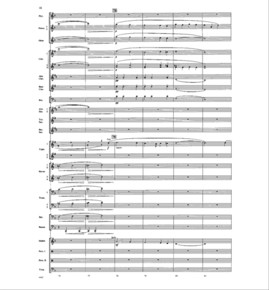 Ireland Concert Band scores gallery preview page 16