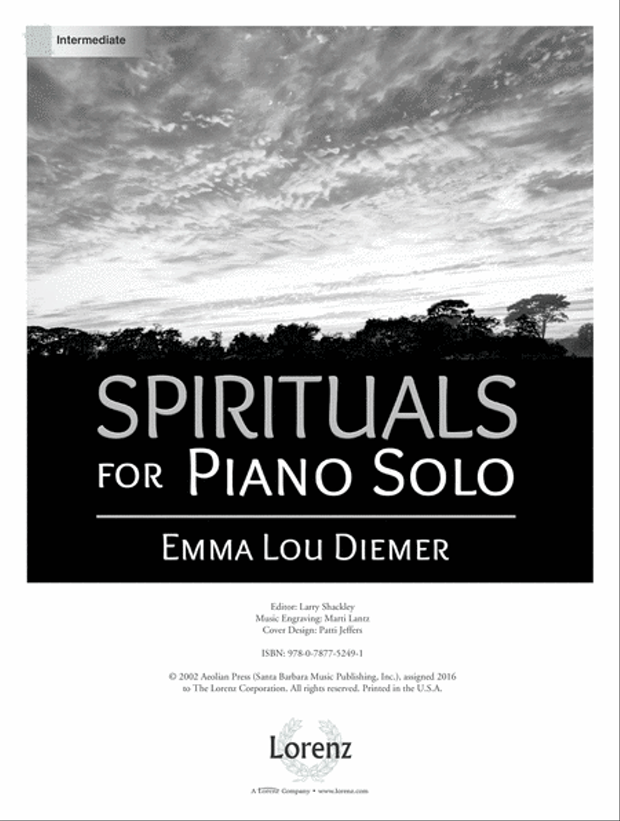 Spirituals (Digital Delivery) Piano Solo scores gallery preview page 1