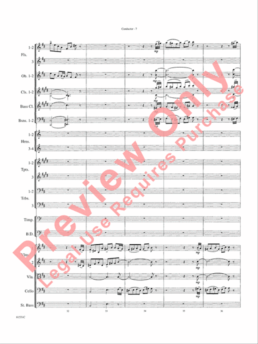 Toccata Full Orchestra scores gallery preview page 10