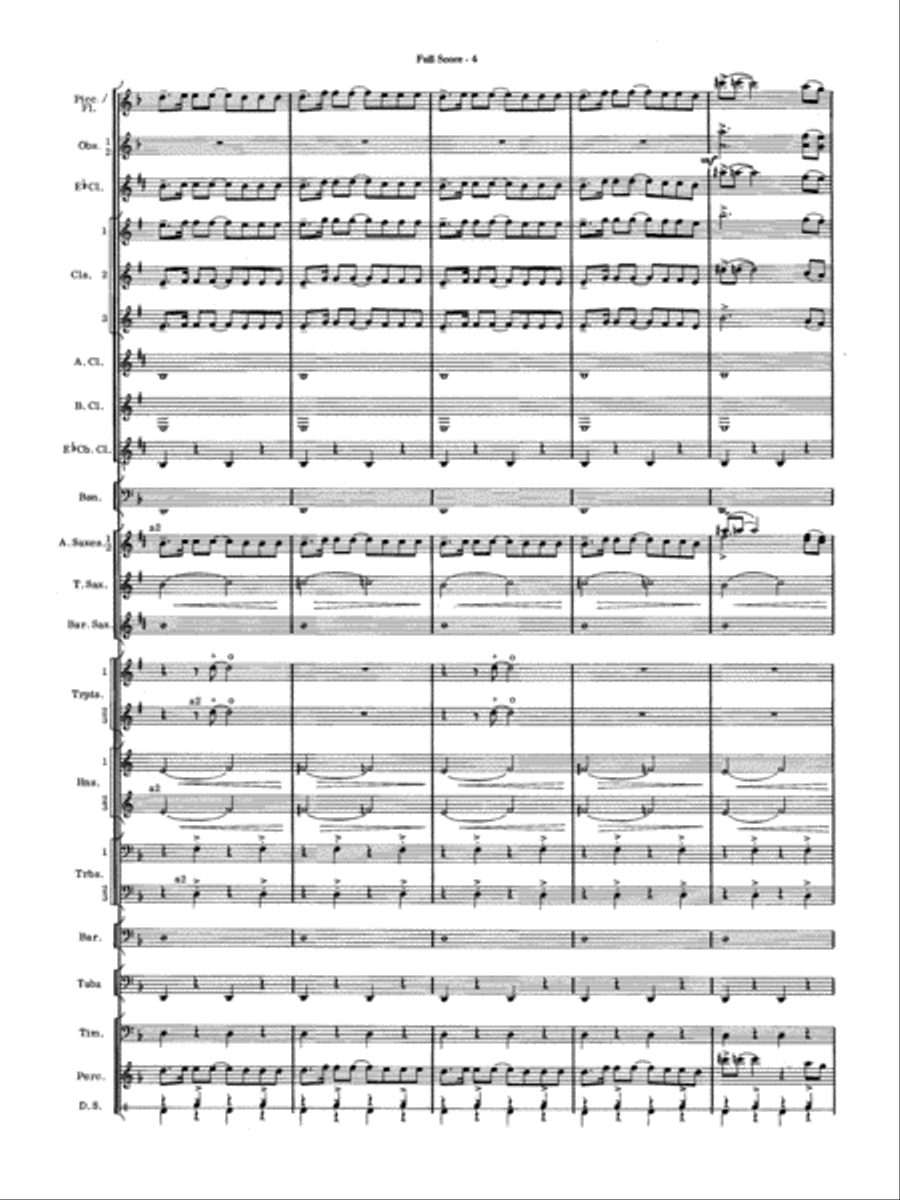 James Bond Suite (Medley): Score Concert Band scores gallery preview page 5