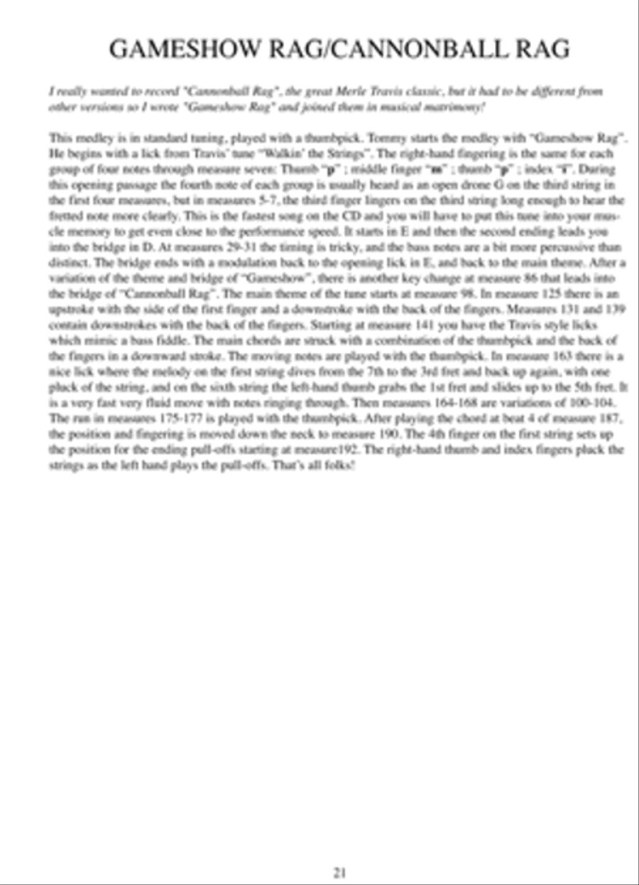 Tommy Emmanuel - The Mystery Acoustic Guitar scores gallery preview page 2