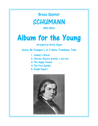 SCHUMANN ALBUM FOR THE YOUNG BRASS QUINTET